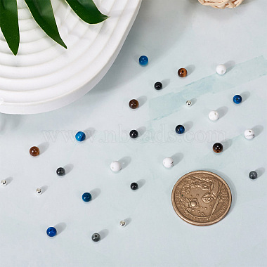 DIY Stone Beads Bracelet Making Kit(DIY-CF0001-12)-4