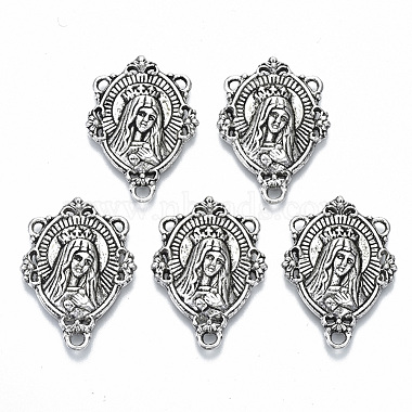 Antique Silver Oval Alloy Links