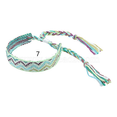 Aquamarine Cotton Bracelets