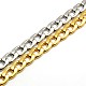 304 Stainless Steel Curb Chain/Twisted Chain Bracelets(STAS-A028-B125)-1
