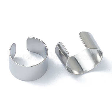304 Stainless Steel Cuff Earrings(X-STAS-H152-01P)-3