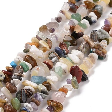 Natural Gemstone Beads Strands(G-F328-26)-8