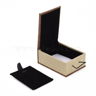 長方形木製ペンダントネックレスボックス(OBOX-N013-03)-5