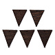 Natural Wenge Wood Pendants(WOOD-T023-61)-1