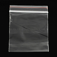 Plastic Zip Lock Bags, Resealable Packaging Bags, Top Seal, Self Seal Bag, Rectangle, Clear, 28x20cm, Unilateral Thickness: 1.6 Mil(0.04mm)(OPP-Q001-20x28cm)