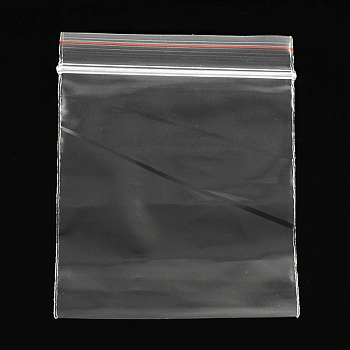 Plastic Zip Lock Bags, Resealable Packaging Bags, Top Seal, Self Seal Bag, Rectangle, Clear, 28x20cm, Unilateral Thickness: 1.6 Mil(0.04mm)