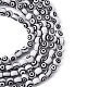 Handmade Evil Eye Lampwork Round Bead Strands(LAMP-L055-8mm-09)-2
