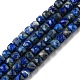 naturelles lapis-lazuli brins de perles(G-C052-05B)-1
