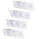 Self-adhesive Acrylic Wall Hook Hangers(AJEW-TADJ0001-09B-01)-1