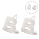 boucles d'oreilles en céramique de zircone biocéramique hypoallergénique(EJEW-F340-04B)-1