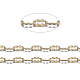 Real 18K Gold Plated Brass Dapped Chains(CHC-R126-09G)-1