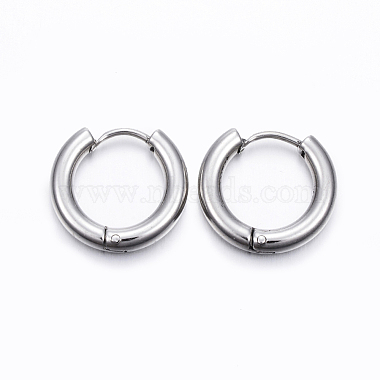Ring Stainless Steel Earrings