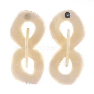 Acrylic Dangle Stud Earrings(EJEW-JE03840-03)-3