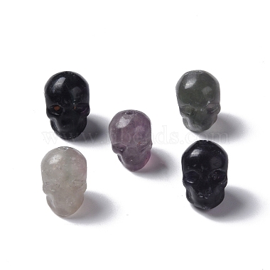 Skull Fluorite Beads