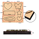 Matrice de découpe de coupe de bois(DIY-WH0169-34)-3