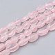 Natural Rose Quartz Beads Strands(G-S331-6x8-017)-1