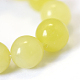 Natural Lemon Jade Round Bead Strands(X-G-E334-10mm-07)-4