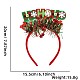 Christmas Plastic Hair Bands(PW-WGEA057-09)-1