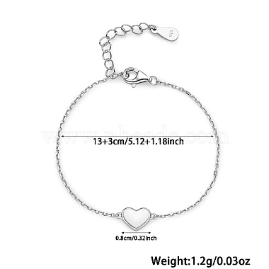 925 Sterling Silver Link Bracelets(LE7132-3)-2