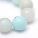 Round Natural Grade A Amazonite Bead Strands(G-R345-6mm-16)-4