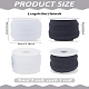 2 couleurs cordon &eacute;lastique en polyester plat(OCOR-LP0001-25)-2