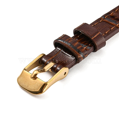 Leather Textured Watch Bands(AJEW-K232-01G-05)-5