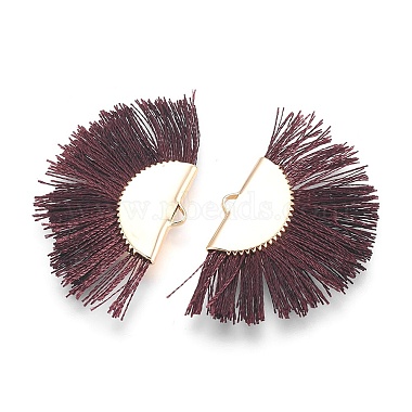 Pendentifs pompon en nylon(KK-F755-28G-06-NF)-2