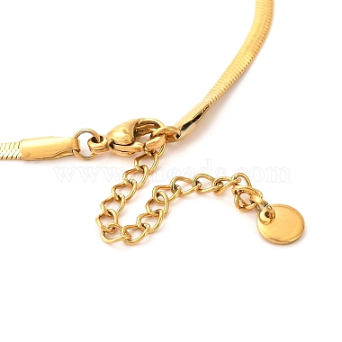 304 Stainless Steel Snake Chain Necklaces(NJEW-F285-01A)-4