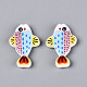 Printed Opaque Resin Beads(RESI-N043-23A)-1