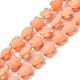 perles synthétiques de corail brins(CORA-L020-A-13)-1