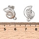 304 Stainless Steel Stud Earring Findings(STAS-D391-04C-P)-3