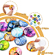 15Pcs Half Round with Tree Pattern Glass Flatback Cabochons for DIY Projects(GGLA-YW0001-20)-5