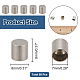 50Pcs 201 Stainless Steel Cord Ends(STAS-PH0004-72)-2