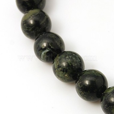 10mm Black Round Other Jasper Beads