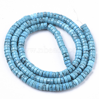 Synthetic Turquoise Beads Strands(TURQ-N215-01G)-2