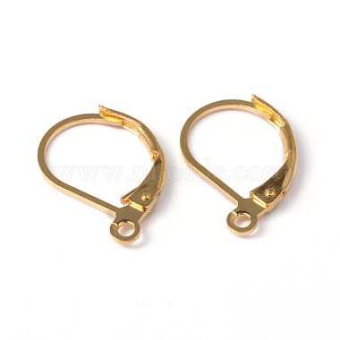 Golden Brass Earring Hoop