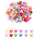 Butterfly Plastic Claw Hair Clips(OHAR-PW0007-55)-1