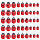 30Pcs 3 Styles Opaque Resin Pendants(RESI-ME0001-39)-1