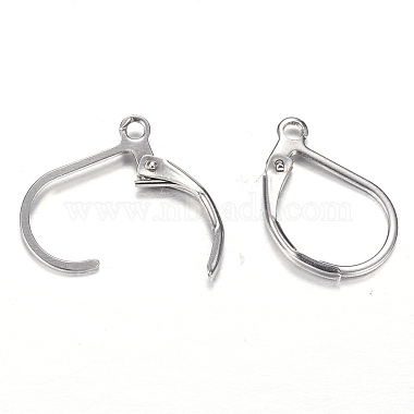 Boucles d'oreilles à levier en acier inoxydable résistant au ternissement 304(X-STAS-M217-03)-3