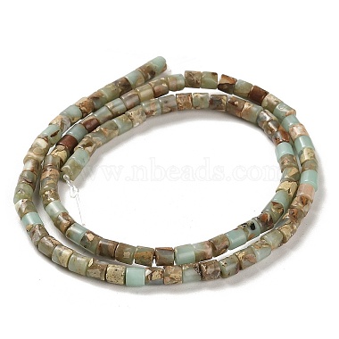 perles de jaspe naturel aqua terra(G-F765-F03-01)-3