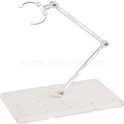 Plastic Model Toy Assembled Holder, with Iron Screws & Nuts, Clear, 14.5x9.6x0.85cm(ODIS-WH0025-22)