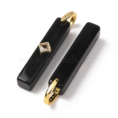Natural Obsidian Pendants(GG-CBA51ED-01G-04)-3