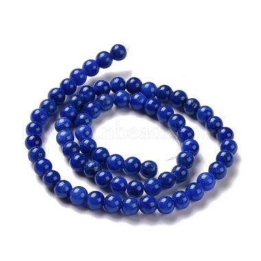 Natural Mashan Jade Round Beads Strands(G-D263-10mm-XS09)-5
