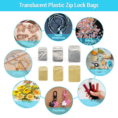 60Pcs 6 Styles Translucent Plastic Resealable Packaging Bags(OPP-TADJ0001-02)-7