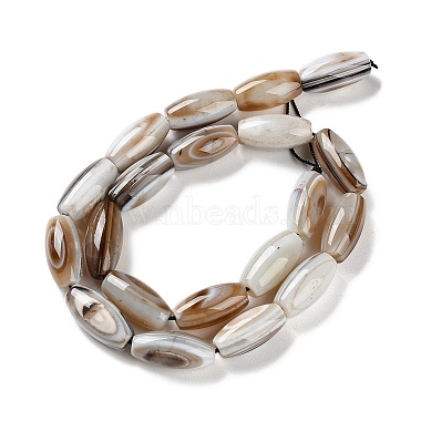 Natural Eye Agate Beads Strands(G-NH0019-C04-05)-2