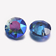 Faceted Glass Rhinestone Charms(X-RGLA-F051-12mm-206PS)-2