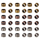 arricraft 60個 6 スタイル チベット スタイル 合金 スペーサー ビーズ(FIND-AR0003-23)-1