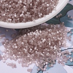 MIYUKI Delica Beads, Cylinder, Japanese Seed Beads, 11/0, (DB0826) Blush Silk Satin, 1.3x1.6mm, Hole: 0.8mm, about 2000pcs/10g(X-SEED-J020-DB0826)