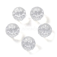 Glass K9 Glass, Imitation Austrian Crystal Beads, Faceted, Round, Clear, 12mm, Hole: 1mm(GLAA-H024-15D-01)