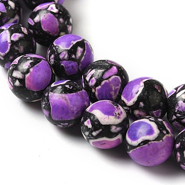 Dyed Natural Howlite Beads Strands(G-K368-B01-01)-4